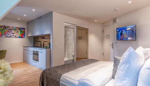 Single room with kitchen