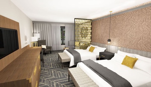 Deluxe Suite, 2 Queen Beds, City View