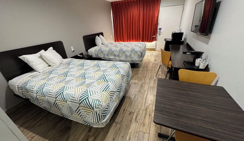 Deluxe Quadruple Room, 2 Double Beds, Non Smoking, Refrigerator