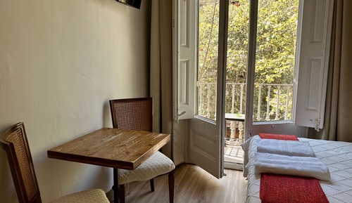 Double Room, Balcony, City View