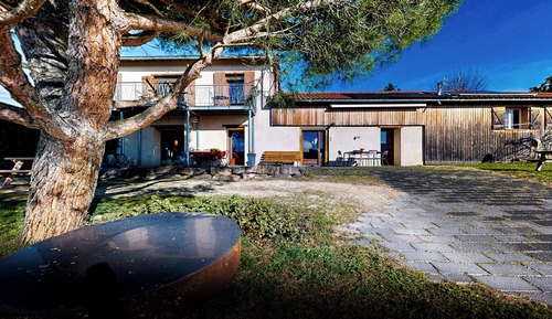House, Balcony, Garden View