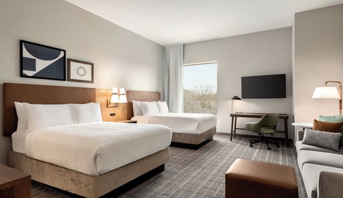 Studio Suite, 2 Queen Beds, Accessible, Kitchen (Communications)