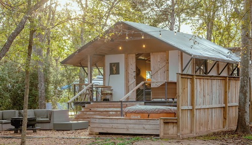Deluxe Cabin, 1 Bedroom, Air conditioning, Lake View