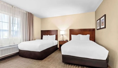 Standard Double Room, 2 Double Beds, Mobility Accessible, Non Smoking