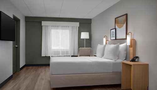 Room, 1 Queen Bed, Accessible (Mobility & Hearing, Roll-in Shower)