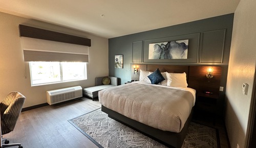 Standard Room, 1 King Bed, Non Smoking, Refrigerator & Microwave