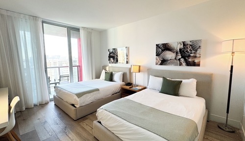 Exclusive Studio, 2 Double Beds