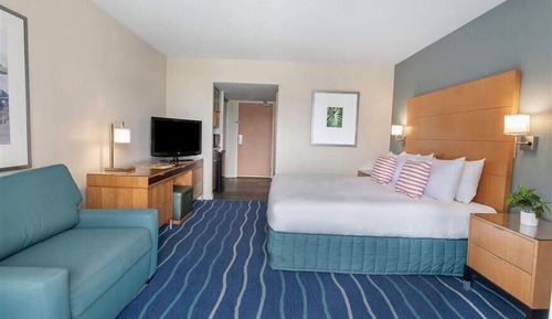 Deluxe Studio, 1 King Bed, Balcony