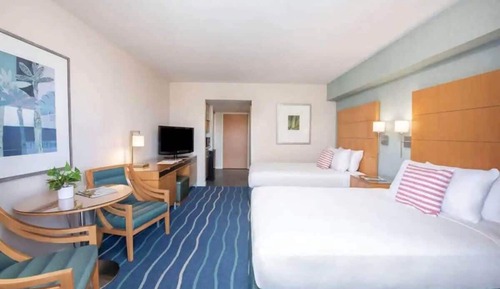 Deluxe Studio, 2 Double Beds, Balcony