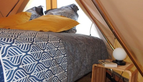 Tent, Patio, Garden View