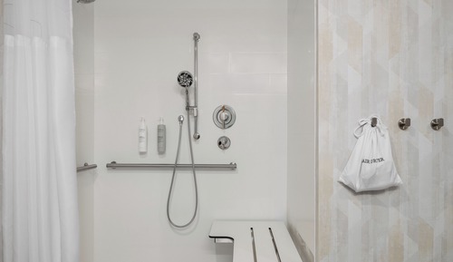 Room, 1 King Bed, Accessible (Mobility & Hearing, Roll-In Shower)