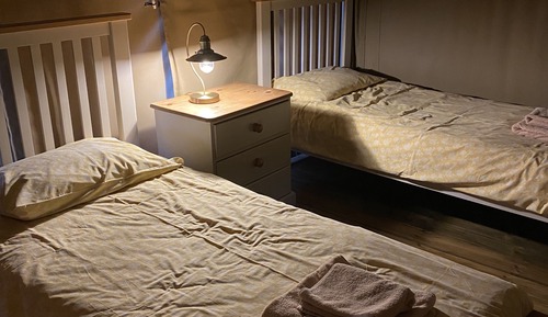 Standard Tent, 3 Bedrooms (double+sofa+bunks+cabin)