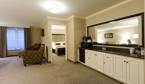 Suite, 1 King Bed, Non Smoking, Fireplace (Living Room;Walk-in Shower)