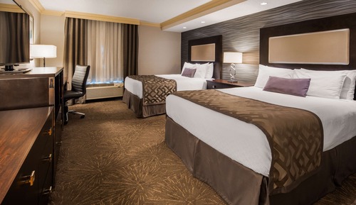 Standard Room, 2 Queen Beds, Non Smoking, Refrigerator