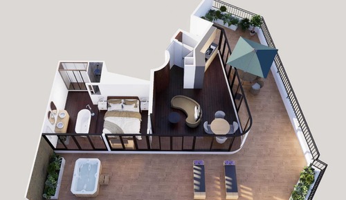 Panoramic Apartment, City View