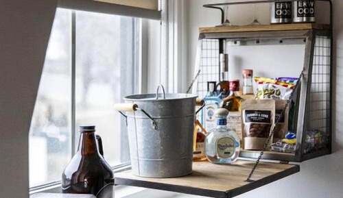 Room, 1 King Bed, Fireplace, Mountain View