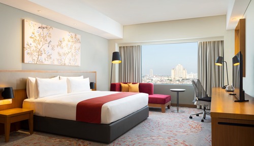 Standard Room, 1 King Bed, City View