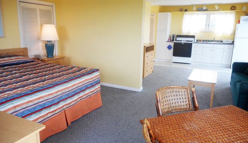 Deluxe Room  Kitchenette / Private Balcony 1 King Bed & 1 Sofabed 