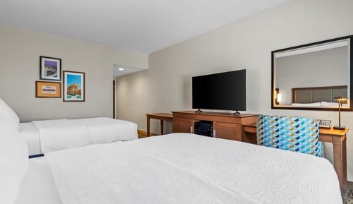 Room, 2 Queen Beds, Refrigerator & Microwave