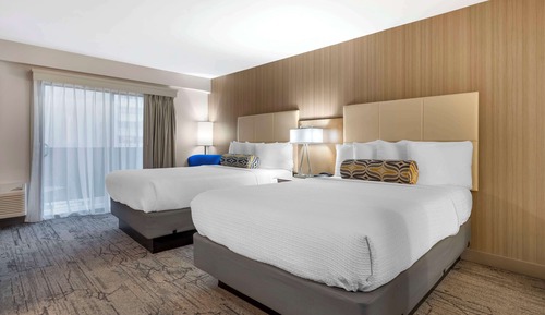 Standard Room, 2 Queen Beds, Non Smoking, Refrigerator