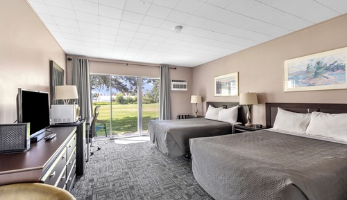 Double Room, 2 Double Beds (Pets allowed)