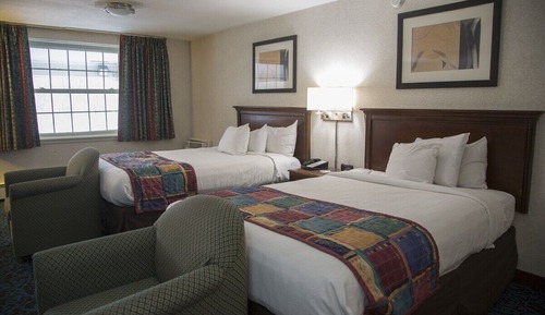 Single Room, 2 Double Beds