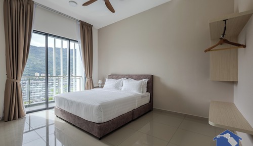 Deluxe Apartment, 2 Bedrooms, City View