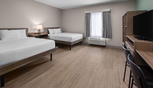 Room, 2 Queen Beds, Mobility Accessible, Non Smoking (Bathtub W/grab Bars)