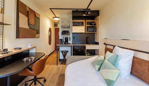 Economy Studio, 1 Large Twin Bed