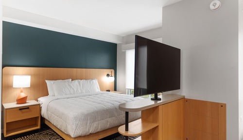 Studio, 1 King Bed with Sofa bed