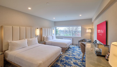 Standard Room, 2 Queen Beds, Transfer Shower, Non Smoking