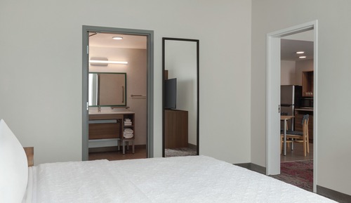 Suite, 1 King Bed, Accessible (Roll-In Shower)