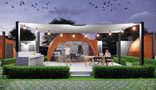 Premium Tent, River View