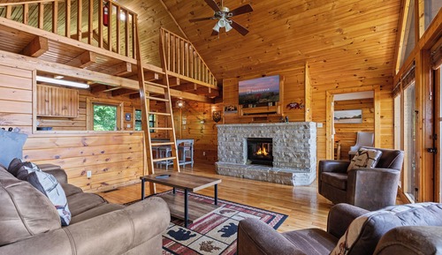 Family Cabin, 2 Bedrooms, Balcony, Mountain View