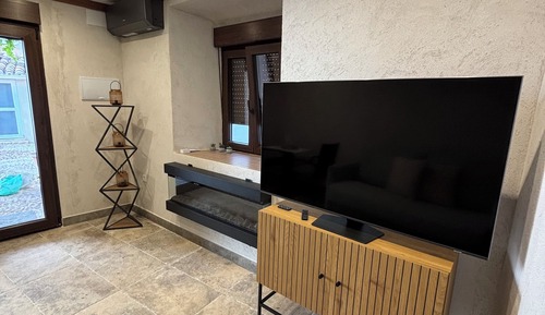 Superior Apartment, 1 Queen Bed with Sofa bed, Patio, Garden View