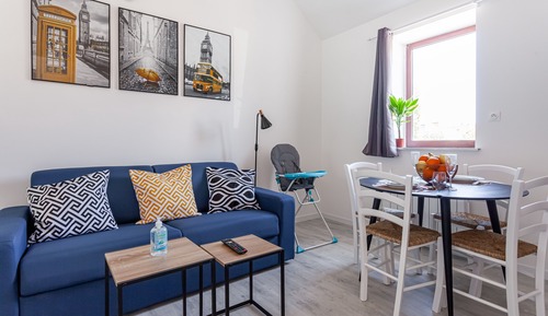 Family Apartment, 1 Double Bed with Sofa bed, Kitchenette, City View