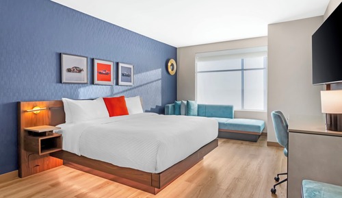 Standard Room, 1 King Bed, Roll-in Shower, Non Smoking
