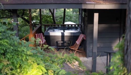 Luxury Cabin, Mountain View