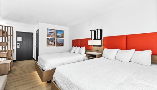 Double Room, 2 Queen Beds, Non Smoking
