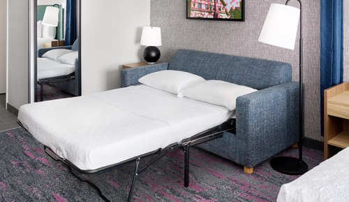 Studio, 2 Queen Beds, Accessible (Mobility & Hearing, Roll-in Shower)