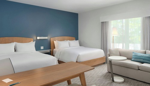 Studio, 2 Queen Beds, Kitchen