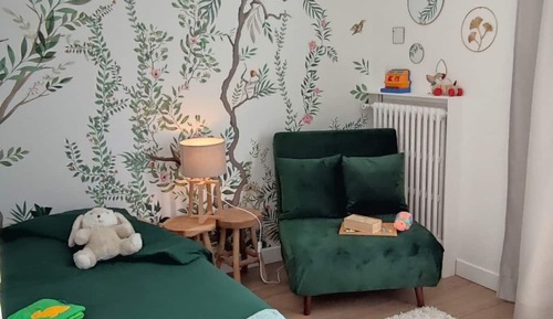 Family Quadruple Room, 2 Bedrooms, Terrace, Garden View