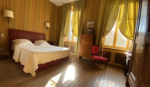 Chambre Quadruple Sabjar, vue cité médiévale