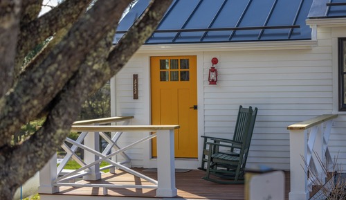 Luxury Cabin, 1 King Bed, Park View