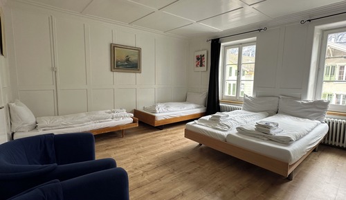 Quad Room, City View, Shared Bathroom