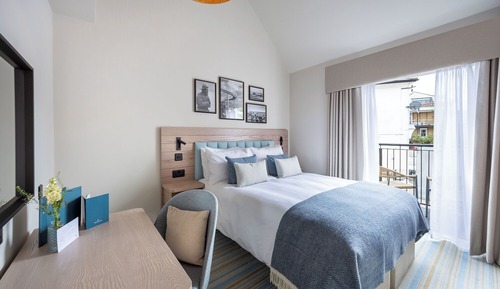 Classic Double or Twin Room, 1 King Bed, Balcony, Sea View