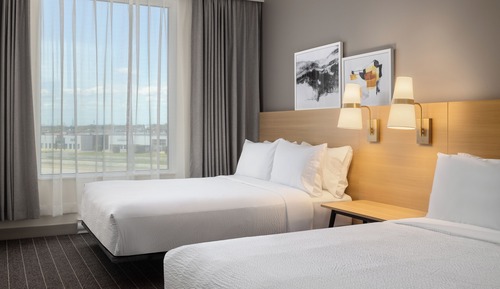 Studio Suite, 2 Queen Beds, Accessible Bathtub, Kitchen (Mobility)