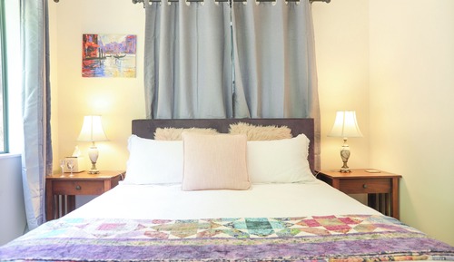 Suite, 1 Queen Bed, Microwave, Beach View