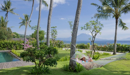 Beach Front Sunrise Two Bedroom Pool Villa
