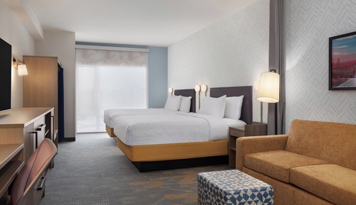 Studio, 2 Queen Beds, Accessible (Hearing)